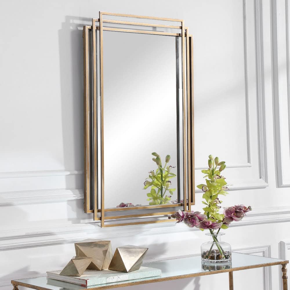 Amazon.com: Uttermost Amherst Brushed Gold 23 3/4